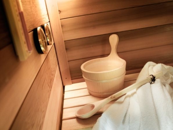Privé sauna in je chalet