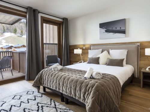 Chalet-appartement Le Diamant des neiges Bergzicht - 6-8 personen – afbeelding 2