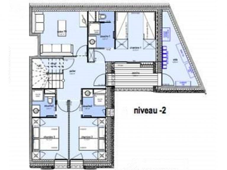 Chalet Caseblanche Litote met open haard en sauna