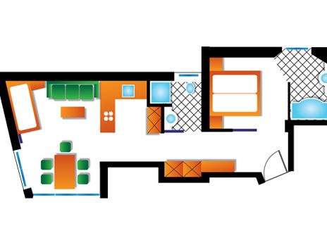 Chalet-appartement Ischgl Suite zondag t/m zondag Riverside