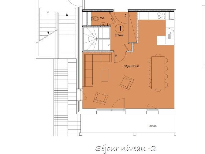 Chalet-appartement Iselime