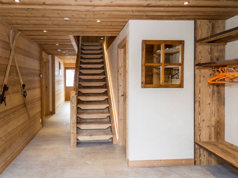 Chalet Les Bucherons met buiten-whirlpool