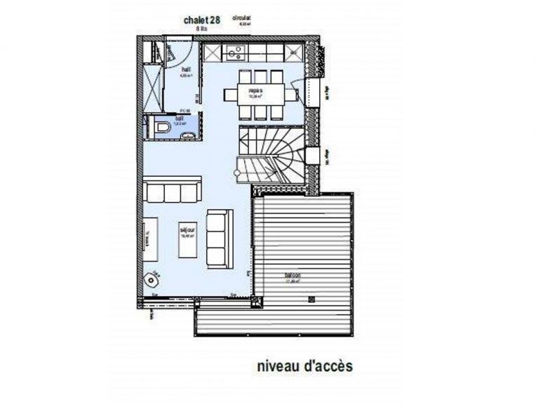 Chalet Caseblanche Winterfold met sauna