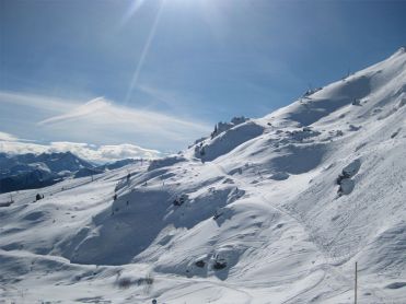 Skigebied zon