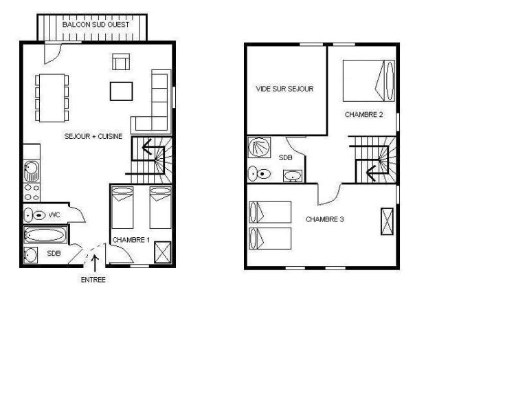 Appartement Résidence Les Cristaux Appartement 10