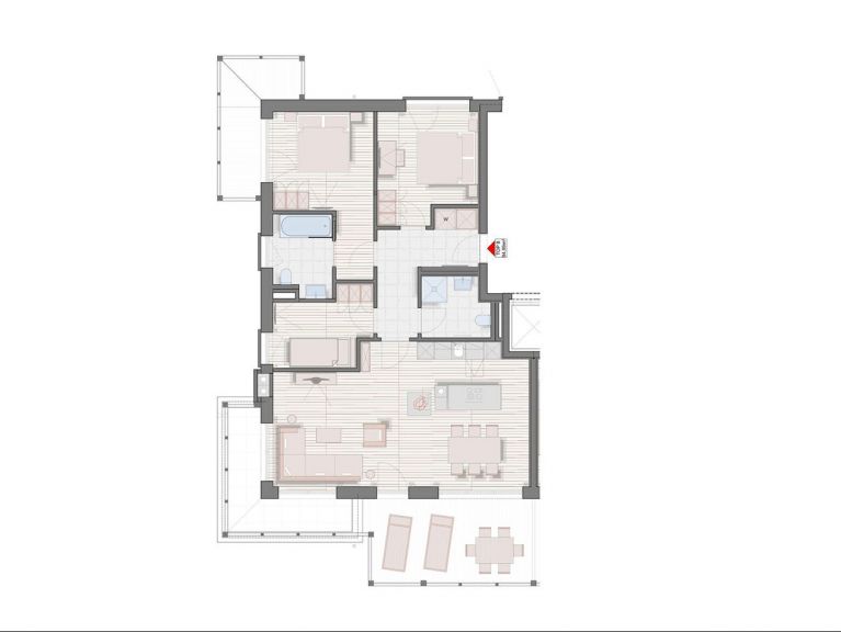 Chalet-appartement Wildkogelresorts Penthouse Type IIIc