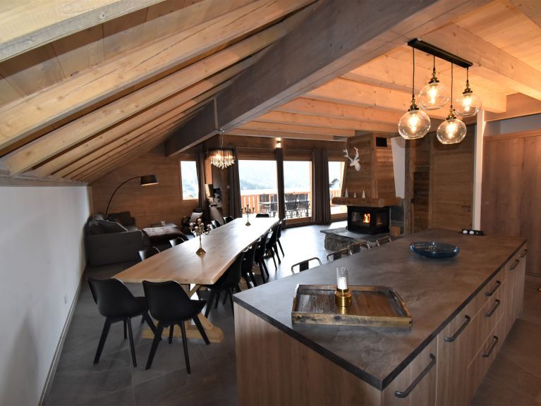 Chalet-appartement Opaline met privé-sauna en bubbelbad
