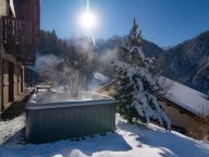 Chalet Le Chazalet inclusief catering, sauna en buiten-whirlpool-26