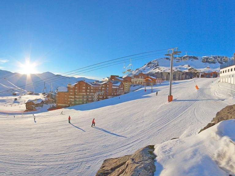 Chalet-appartement Le Val Chavière met sauna