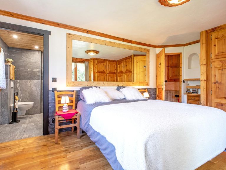Chalet Villaroger met buiten-whirlpool en infraroodsauna