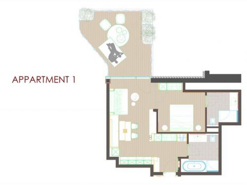 Appartement Postresidenz Chalet - 2-4 personen – afbeelding 2