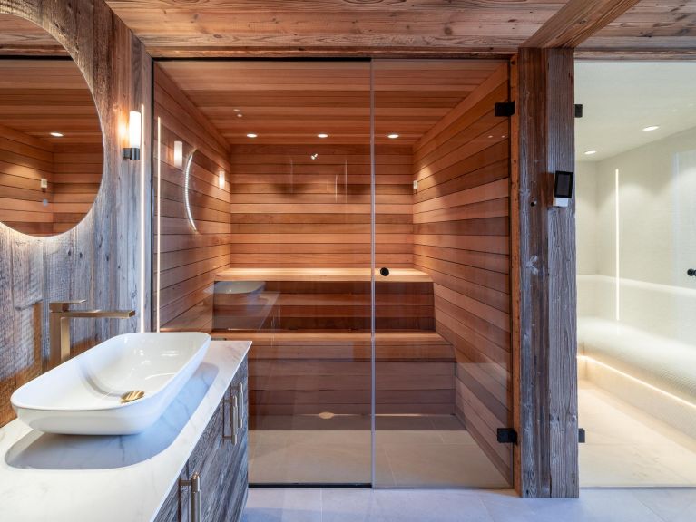 Chalet De Vallandry La Charrue met privé wellness