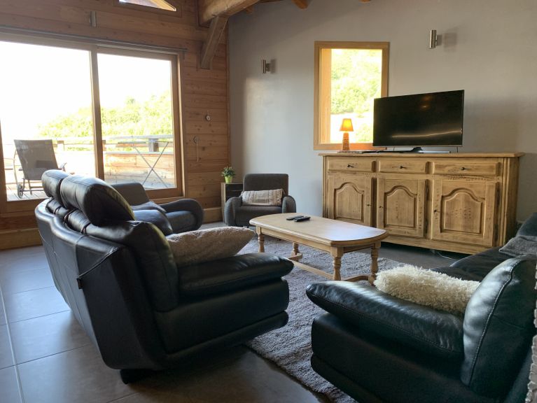 Chalet-appartement de Sarenne met buiten-whirlpool
