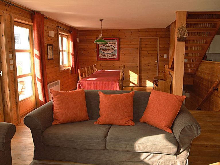 Chalet Hameau de Flaine supérieur met sauna