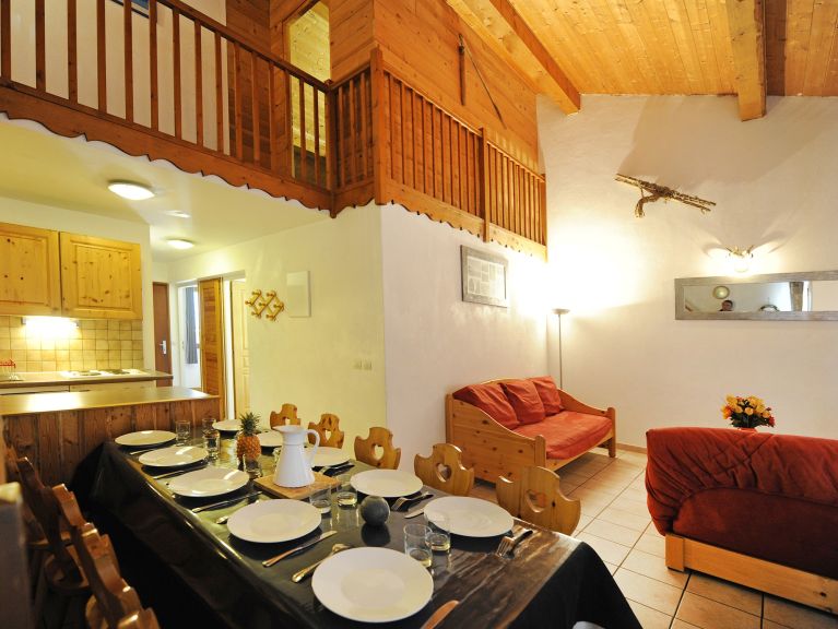 Chalet-appartement Cristal hele chalet