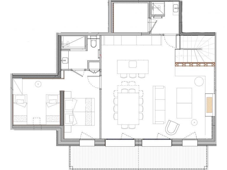 Chalet-appartement Lodge PureValley met privé sauna
