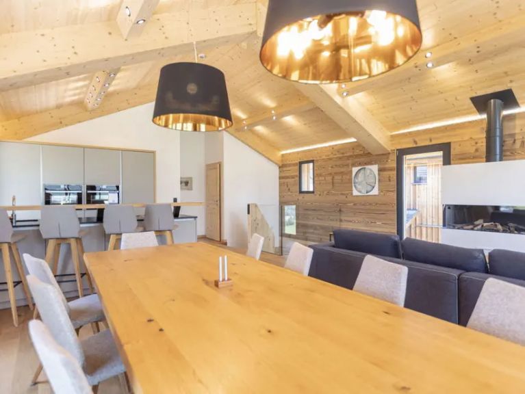 Chalet-appartement Bergresort Hauser Kaibling Chalet met privé buitenzwembad