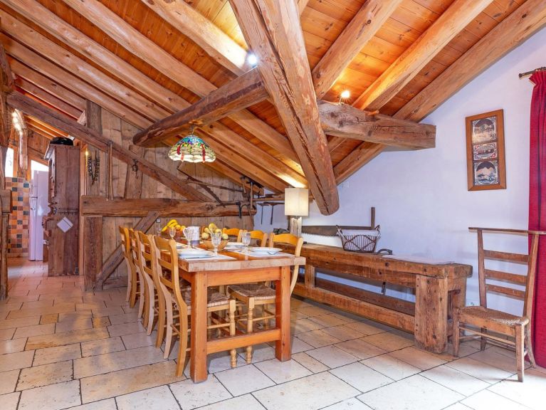 Chalet Coeur du Paradis met sauna