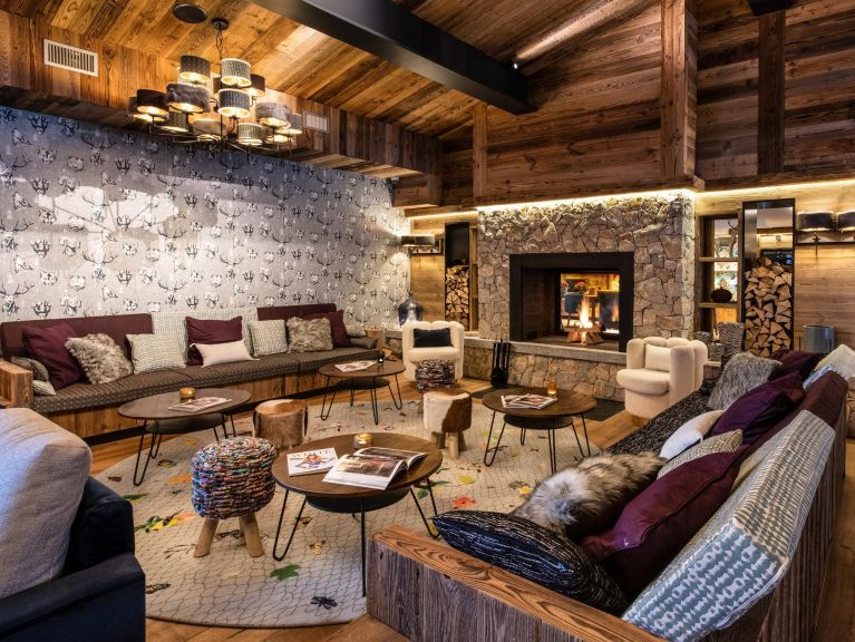 Chalet-appartement Résidence Izia met open haard of houtkachel