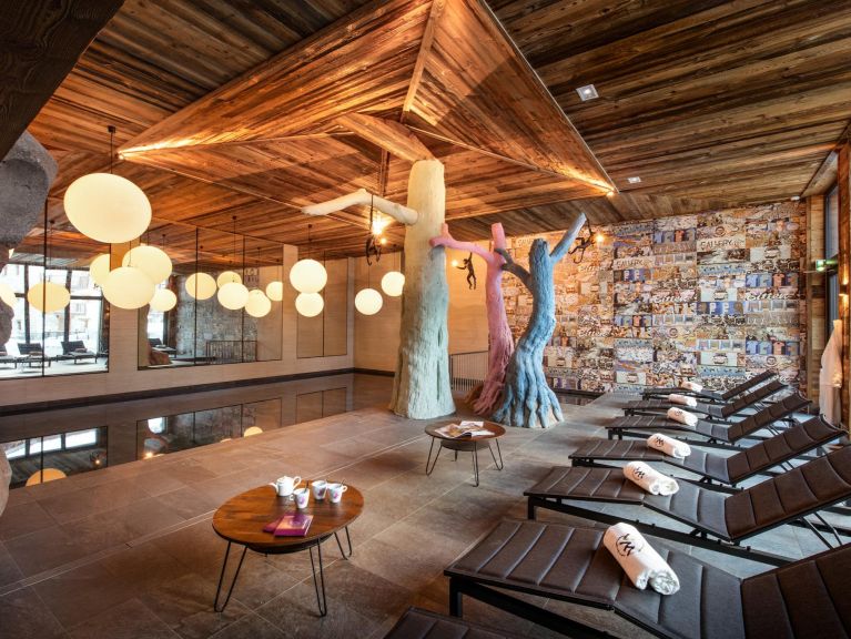 Chalet-appartement Résidence Izia met open haard of houtkachel
