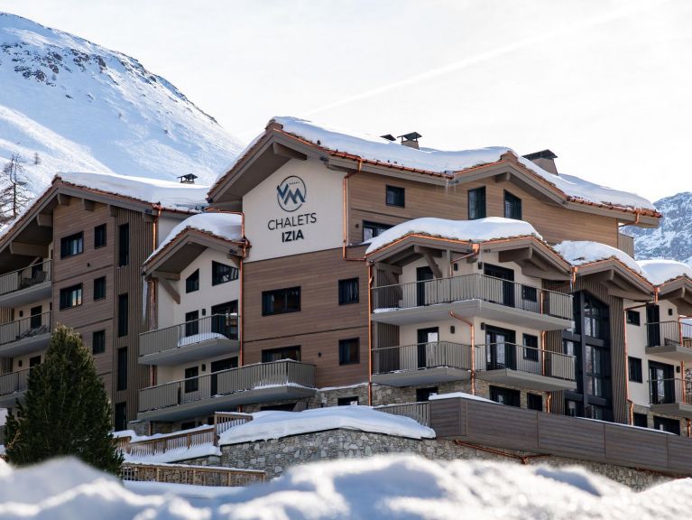 Chalet-appartement Résidence Izia met open haard of houtkachel