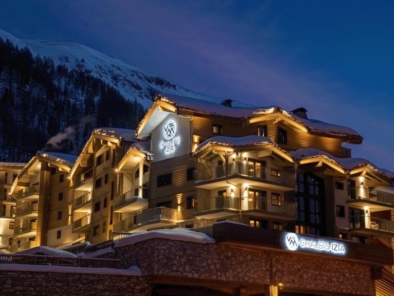 Chalet-appartement Résidence Izia met open haard of houtkachel