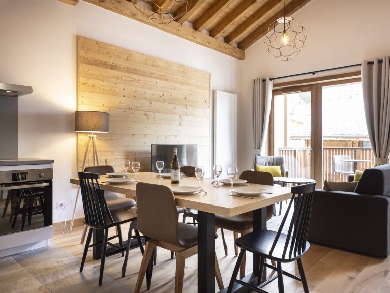 Chalet-appartement Le Diamant des neiges Bergzicht