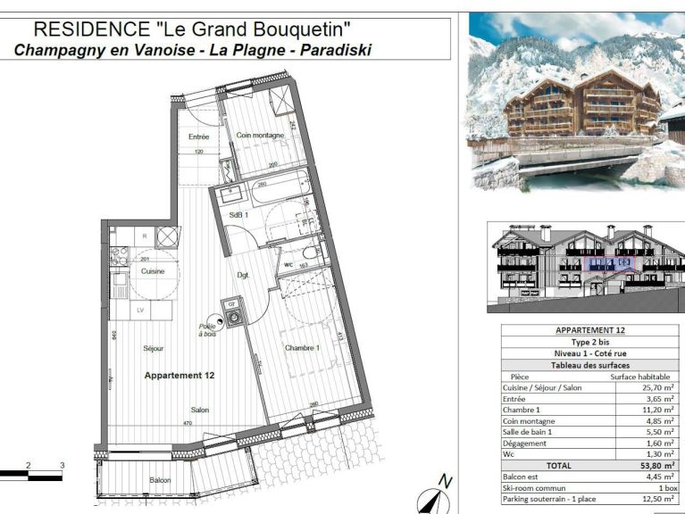 Appartement Residence Le Grand Bouquetin