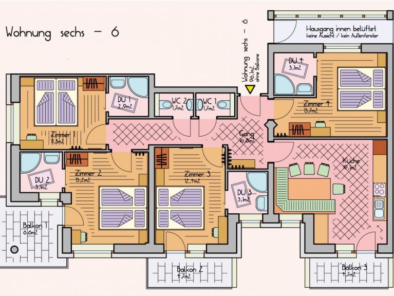 Appartement Beim Brunnen
