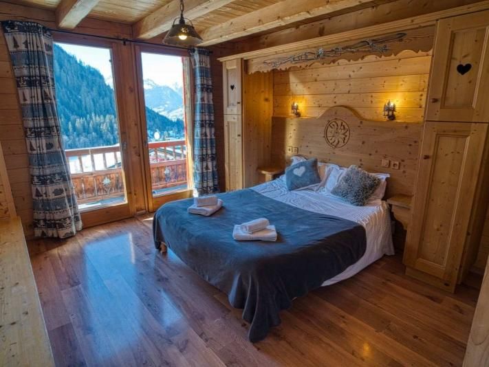 Chalet Les 2 Vallees met buiten-whirlpool en sauna