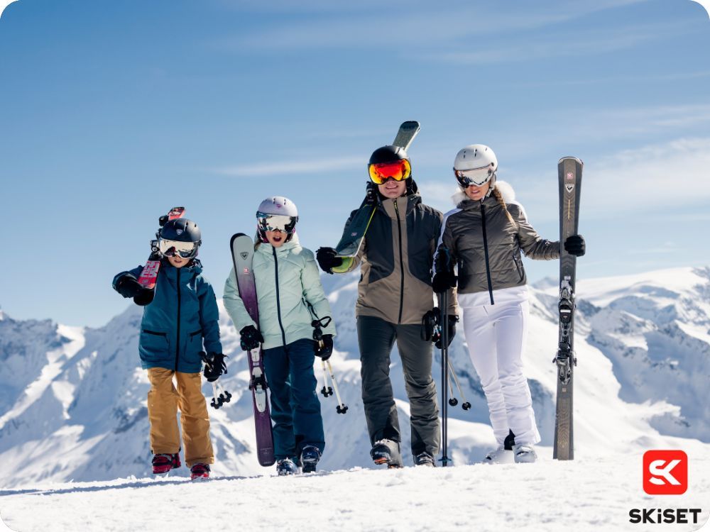 SKISET Skimateriaal huren