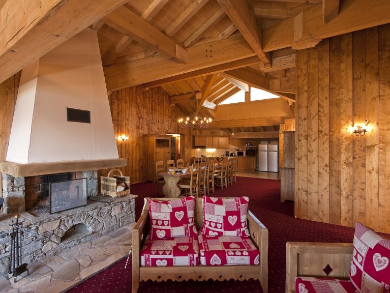 Chalet-appartement Altitude Le Refuge met privé-sauna