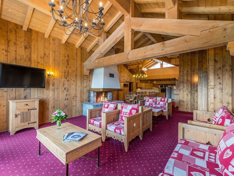 Chalet-appartement Altitude Le Refuge met privé-sauna