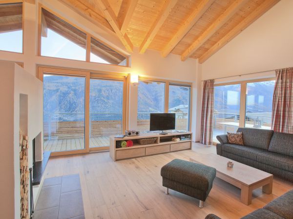 Chalet-appartement Alpenchalet am Wildkogel Smaragd met wellnessruimte