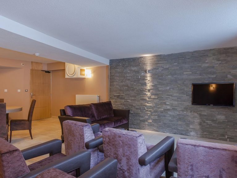 Chalet-appartement Les Balcons Platinium Val Thorens met privé-sauna