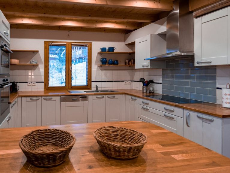 Chalet De Vallandry Ekseption met sauna