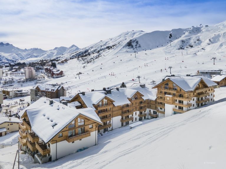 Chalet-appartement Le Caprice Blanc met cabine