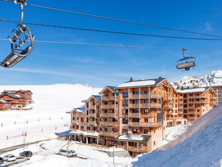 Appartement Front de Neige met cabine