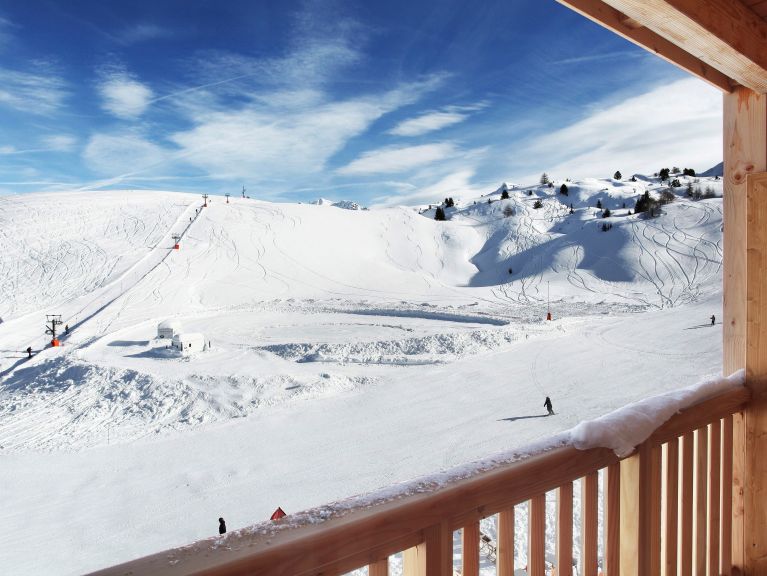 Appartement Front de Neige met cabine