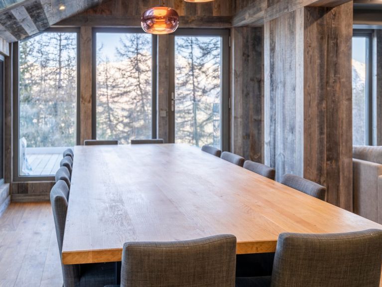 Chalet De Vallandry Masara met buiten-whirlpool en sauna