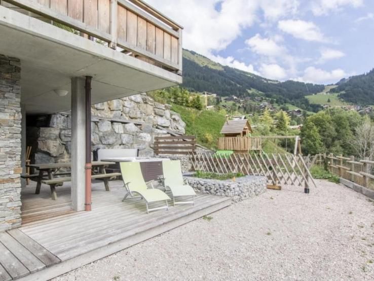 Appartement La Belette met buiten-whirlpool