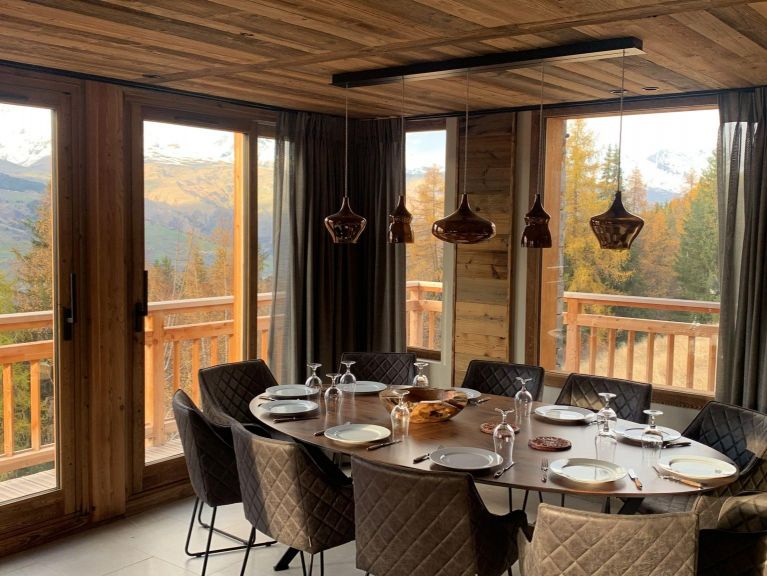 Chalet De Vallandry La Charrue met privé wellness