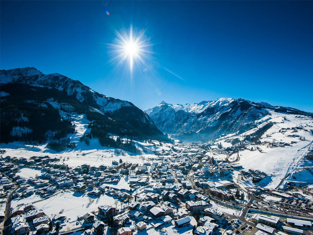 Kaprun blauwe lucht