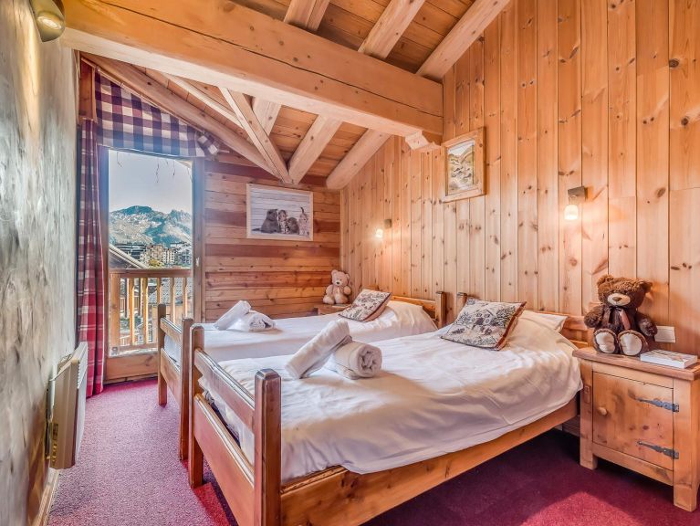 Chalet-appartement Gypaete combinatie - met buiten-whirlpool en sauna
