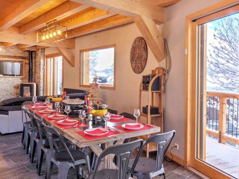 Chalet Paradise Star met sauna en buiten-whirlpool