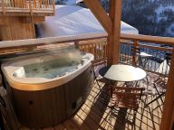 Chalet Caseblanche Aigle met houtkachel, sauna en whirlpool-3