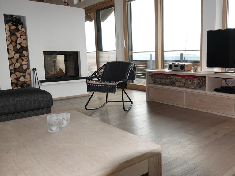 Chalet-appartement Alpenchalet am Wildkogel Smaragd met wellnessruimte