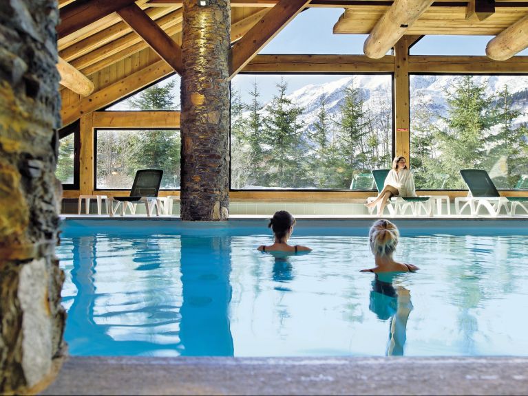 Appartement Les Fermes de Méribel met slaaphoek
