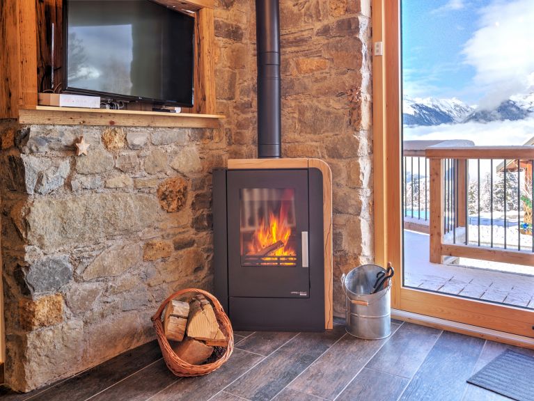 Chalet Paradise Star met sauna en buiten-whirlpool