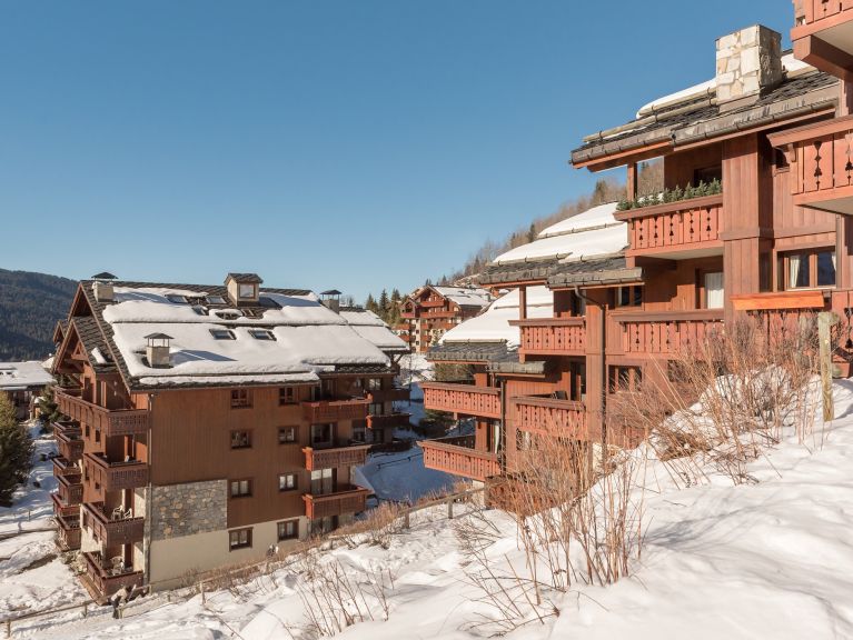 Appartement Les Fermes de Méribel met slaaphoek